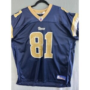 Reebok NFL Jersey Men's Extra Large Rams Holt‎ 81 Football Jersey
